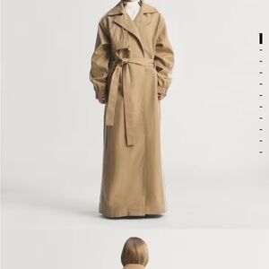 Adidas Tan Trench Coat